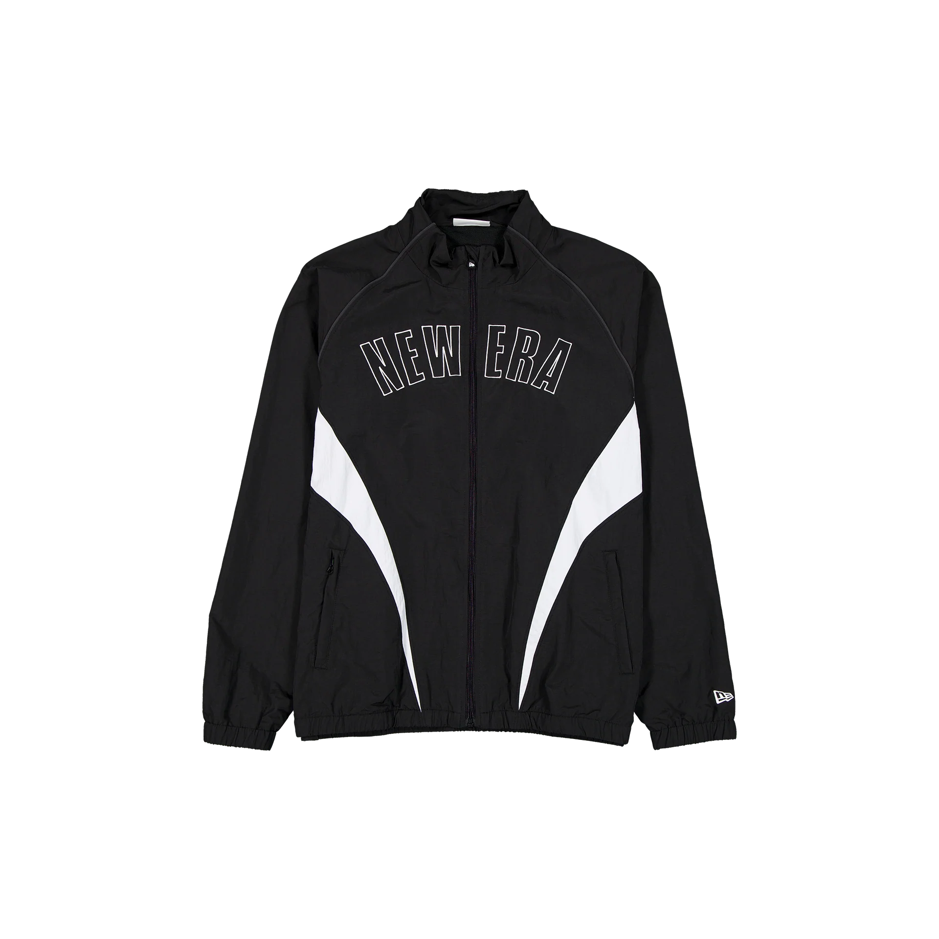 New Era Branded Black Tech Full-Zip Jacket