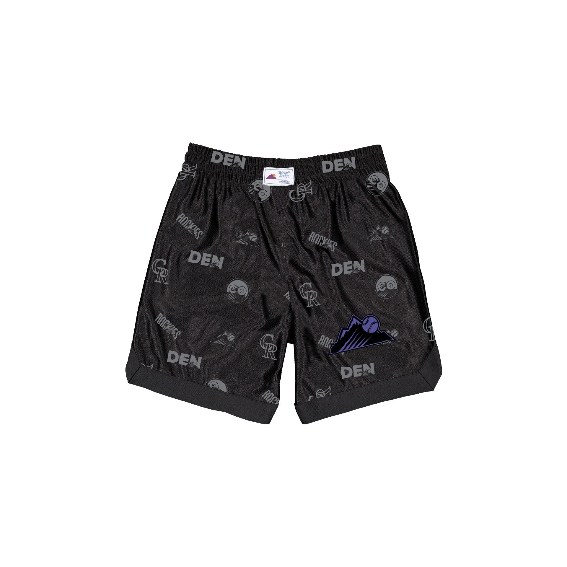 Colorado Rockies 2026 City Connect Black Shorts