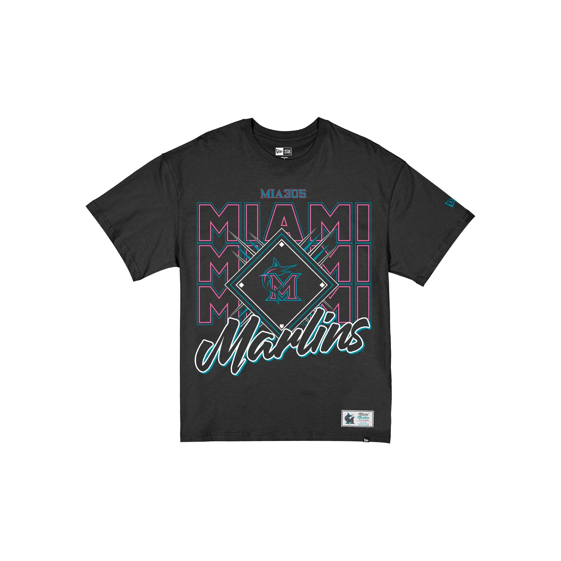 Miami Marlins 2026 City Connect Women's Oversized T-Shirt