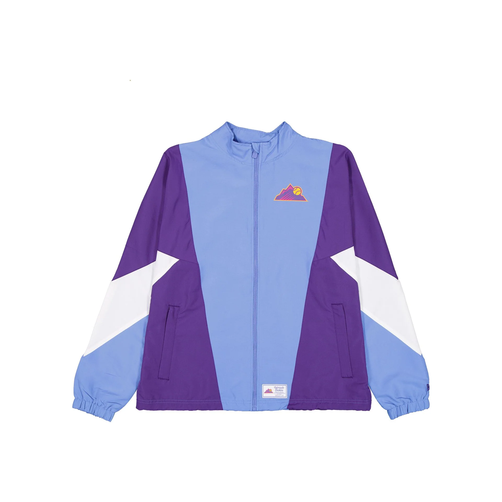 Colorado Rockies 2026 City Connect Color Block Windbreaker