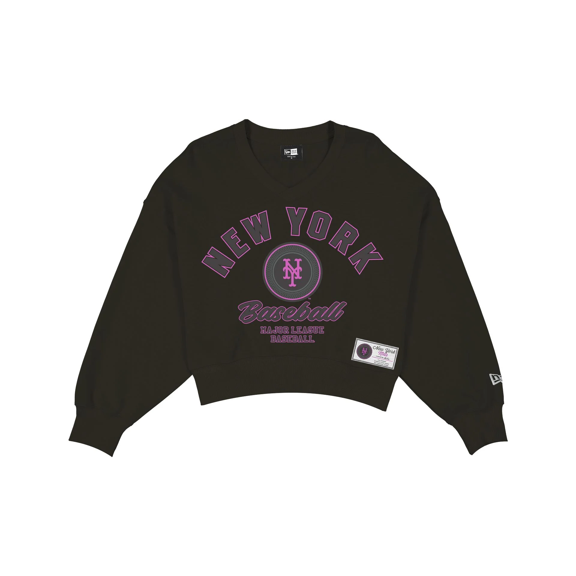 New York Mets 2026 City Connect Women's Cropped Crewneck