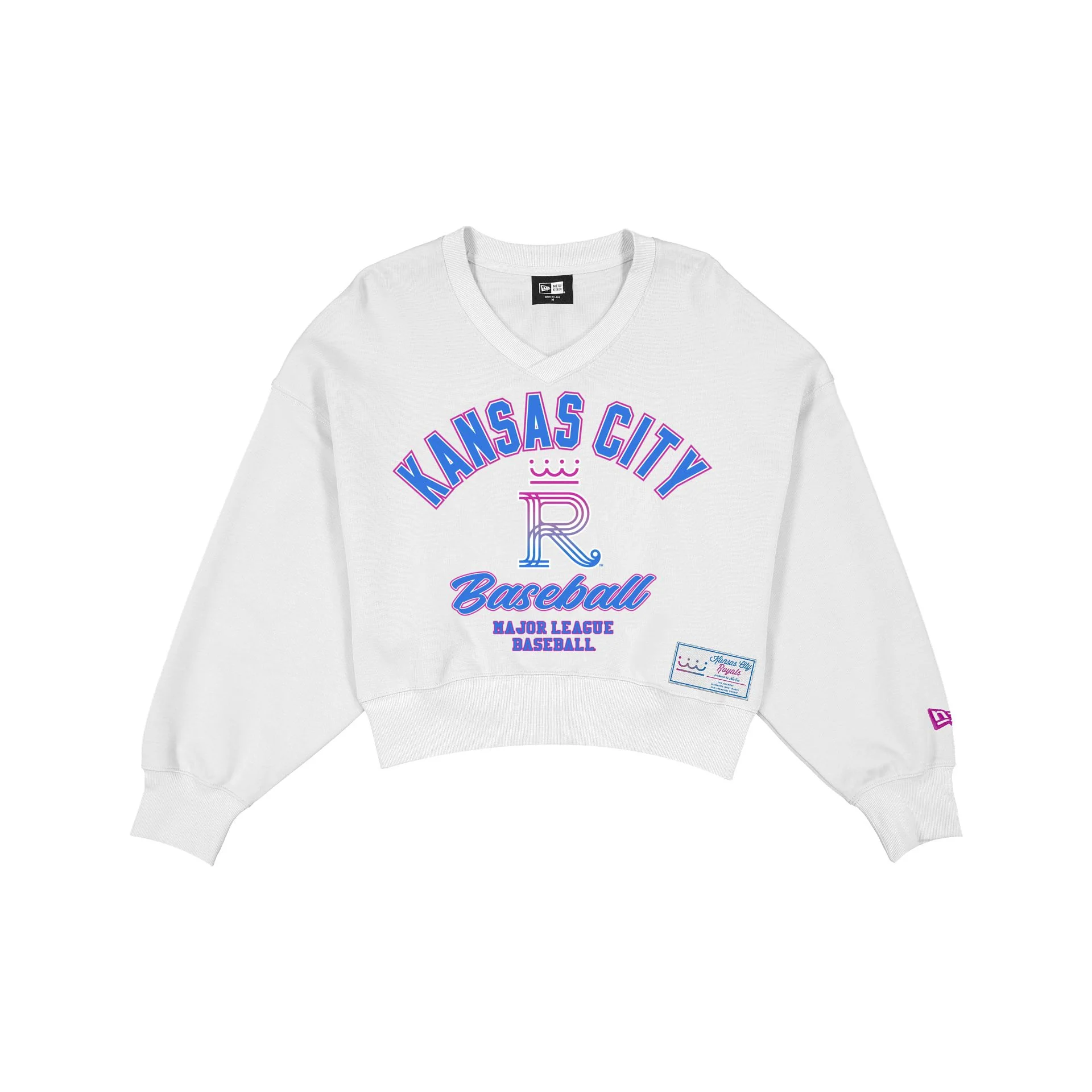 Kansas City Royals 2026 City Connect Women's Cropped Crewneck