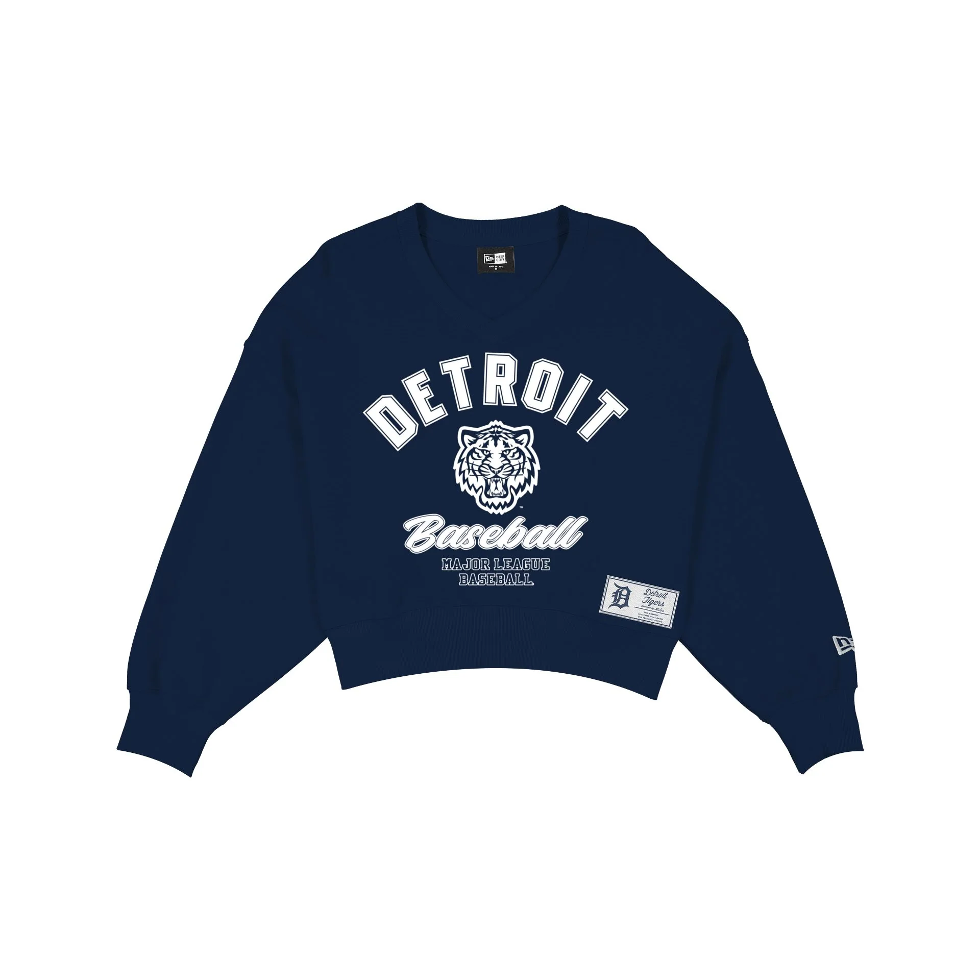 Detroit Tigers 2026 City Connect Women's Cropped Crewneck