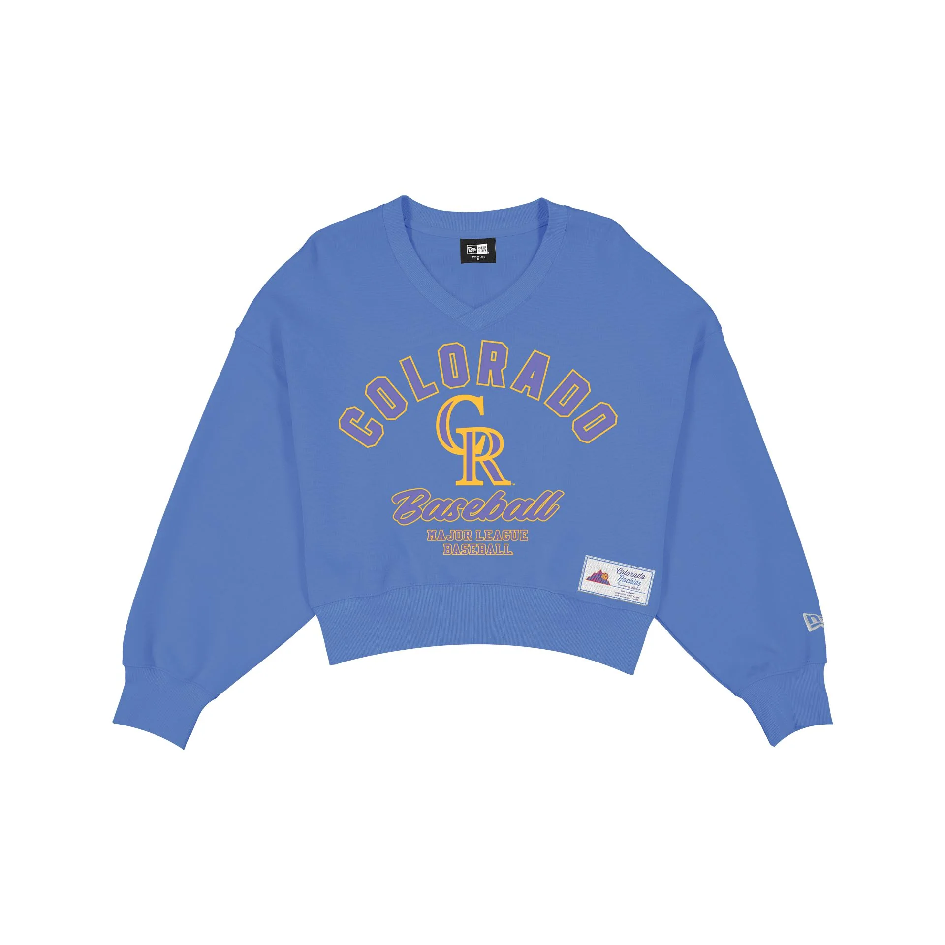 Colorado Rockies 2026 City Connect Women's Cropped Crewneck