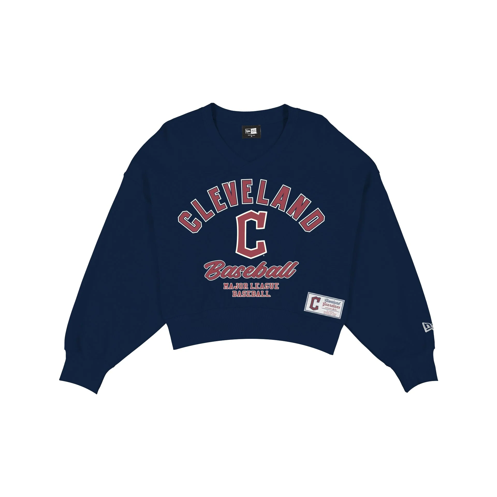 Cleveland Guardians 2026 City Connect Women's Cropped Crewneck