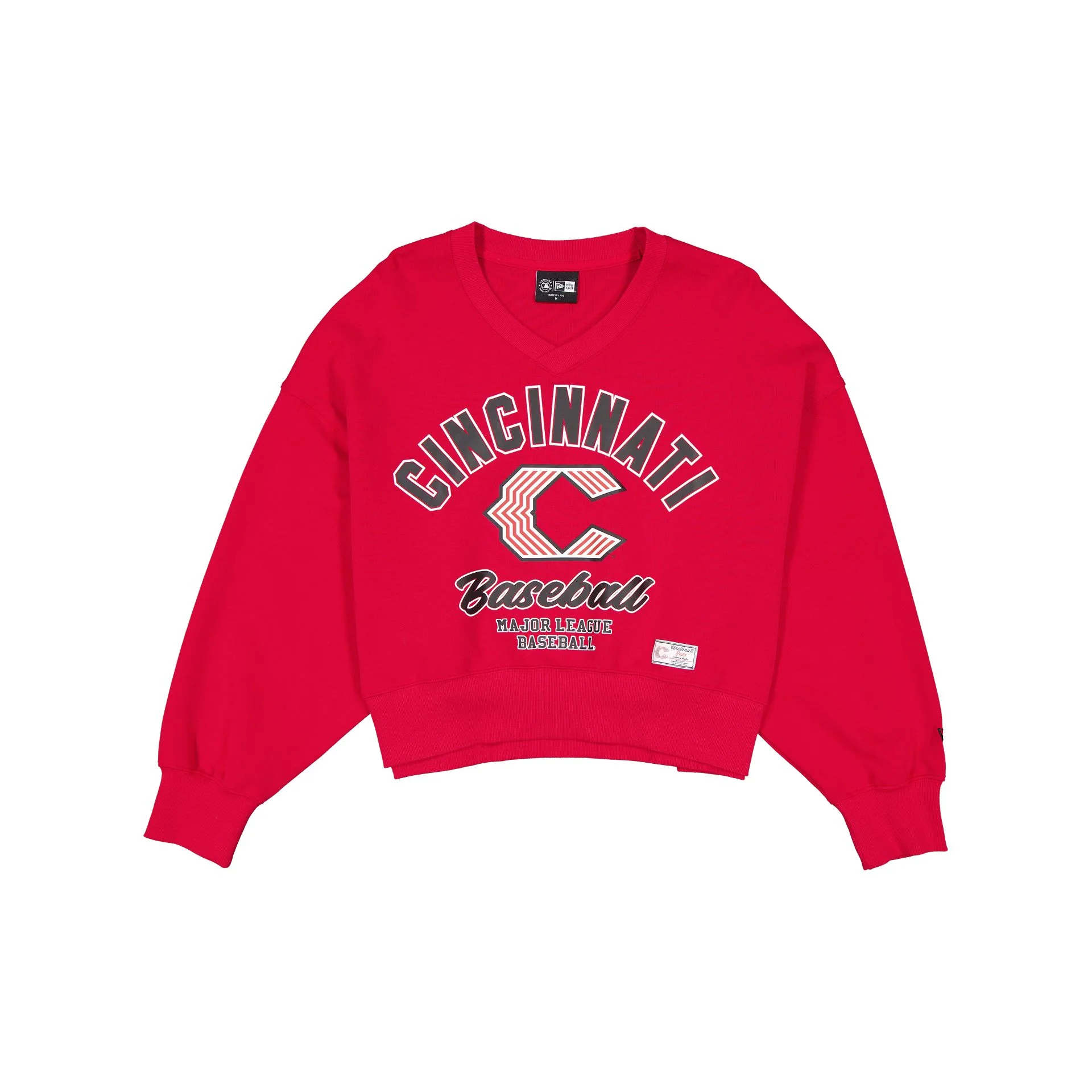 Cincinnati Reds 2026 City Connect Women's Cropped Crewneck