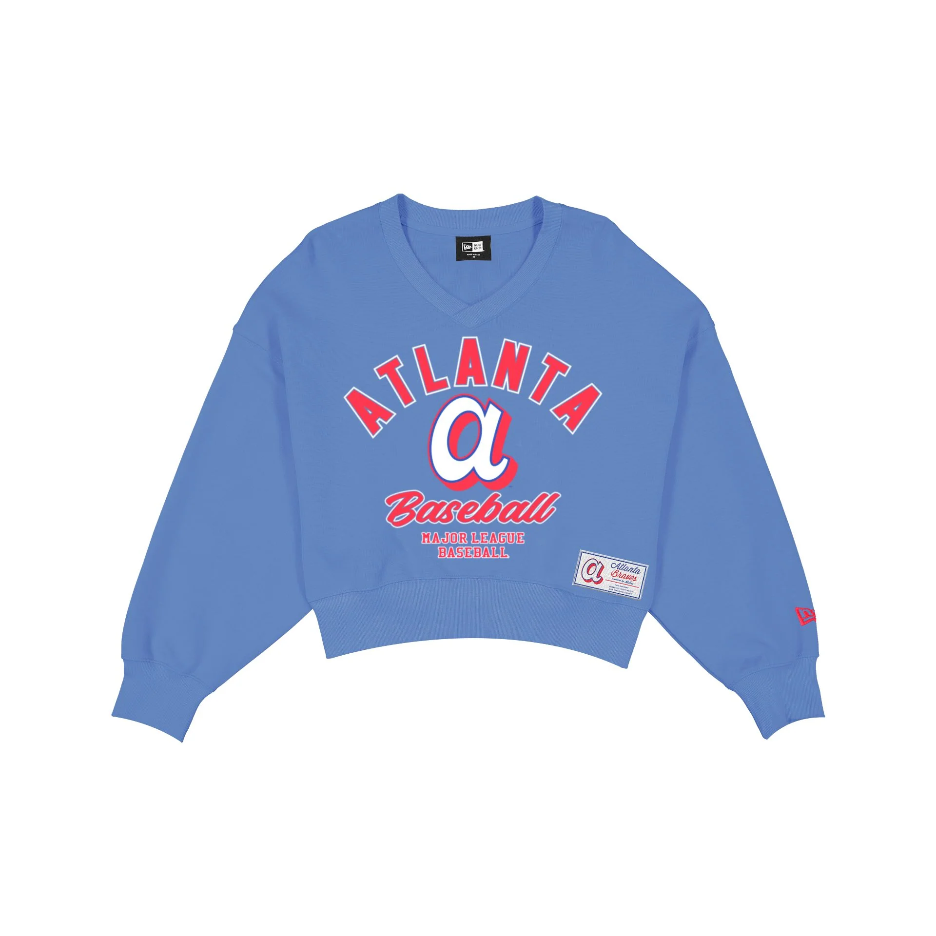 Atlanta Braves 2026 City Connect Women's Cropped Crewneck
