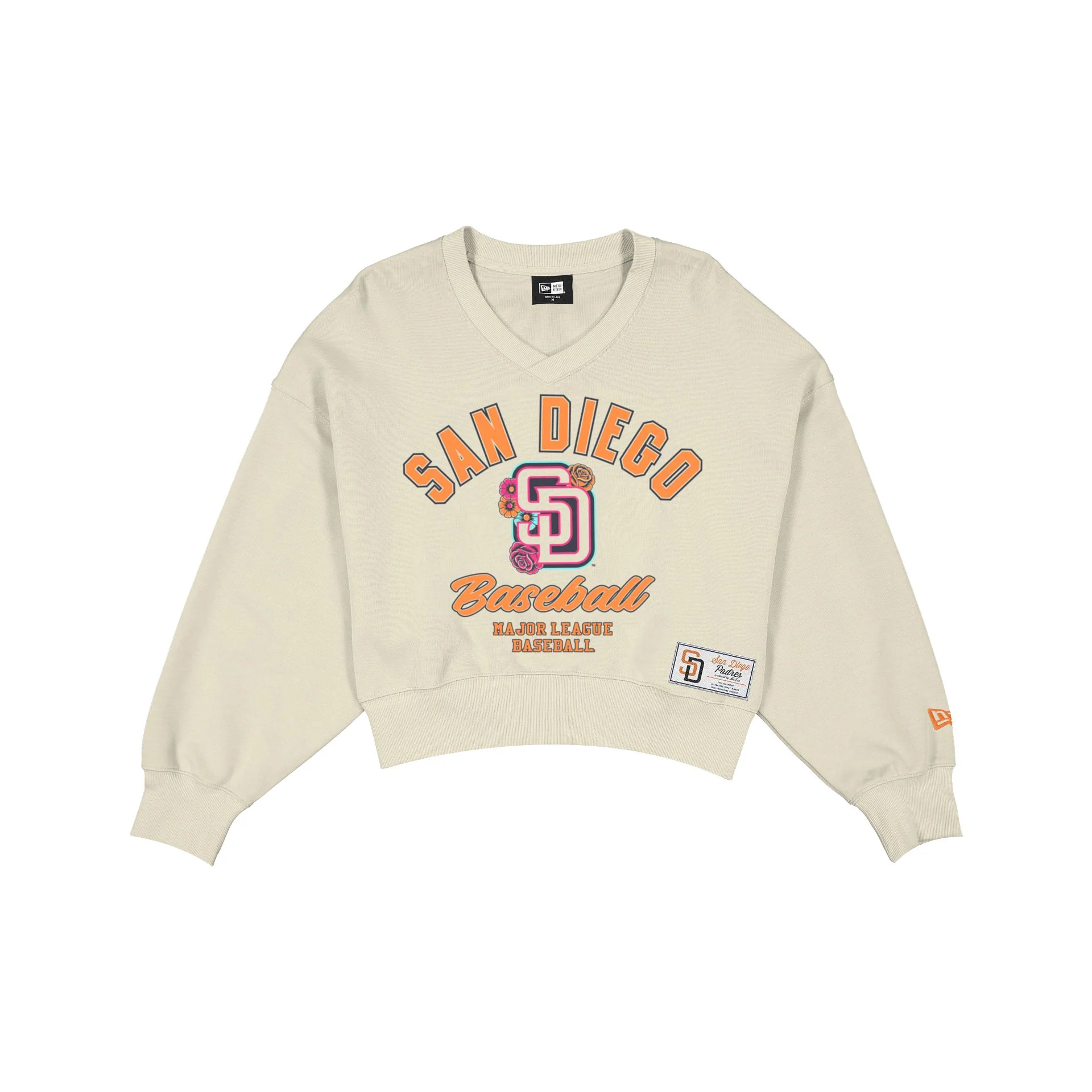 San Diego Padres 2026 City Connect Women's Cropped Crewneck