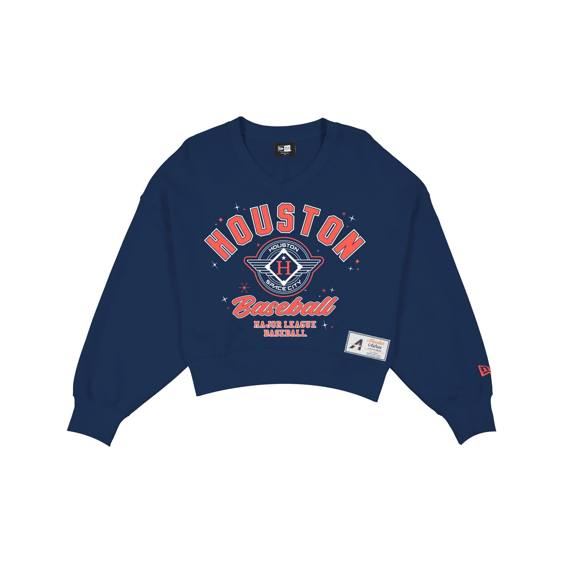Houston Astros 2026 City Connect Women's Cropped Crewneck