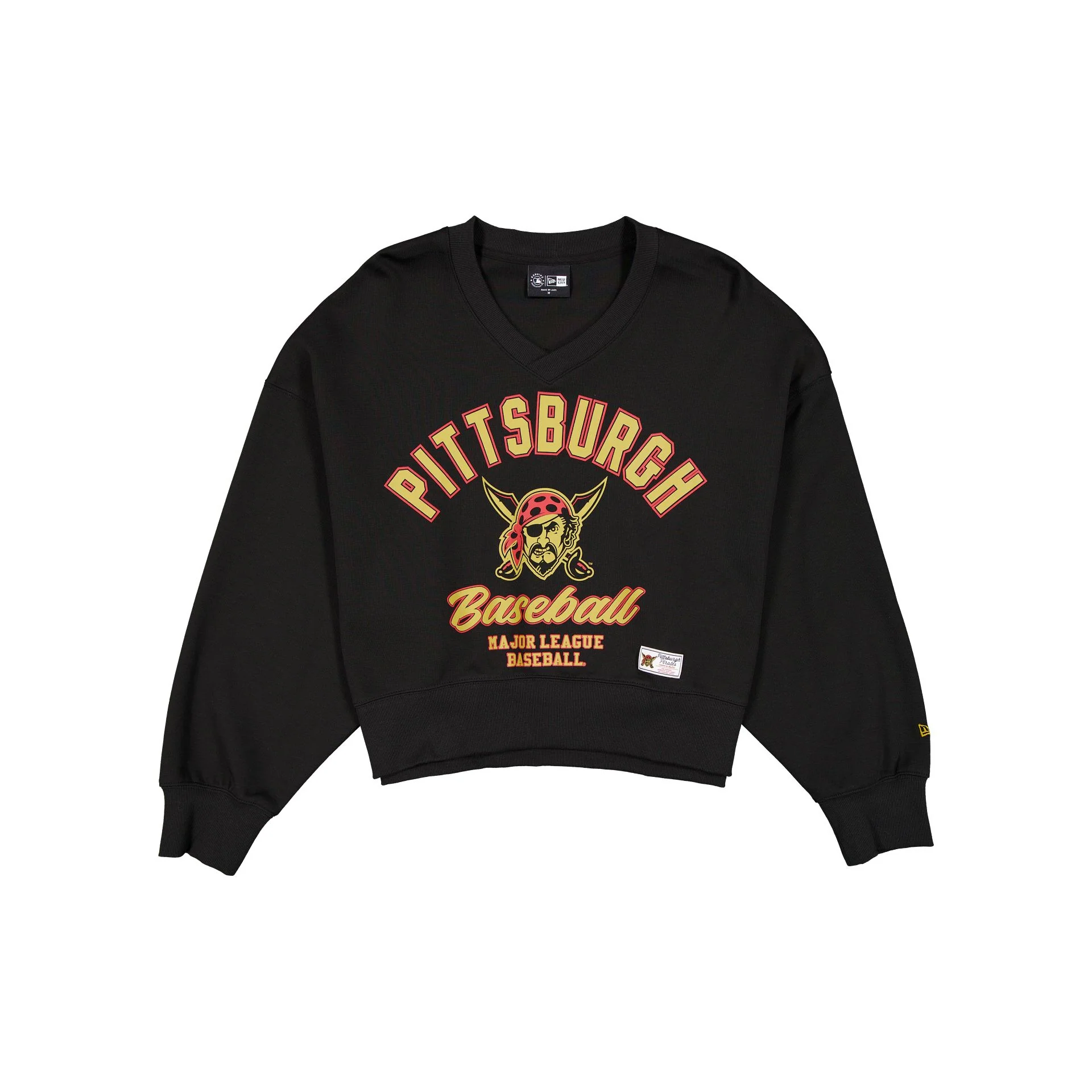 Pittsburgh Pirates 2026 City Connect Women's Cropped Crewneck