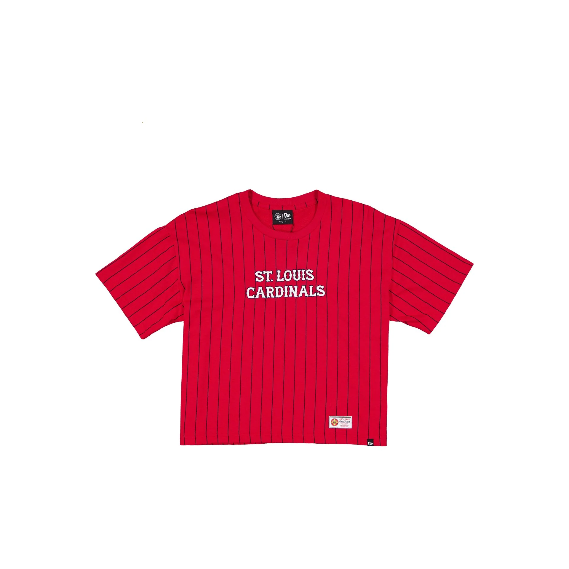 St. Louis Cardinals 2026 City Connect Pinstripe Women's T-Shirt