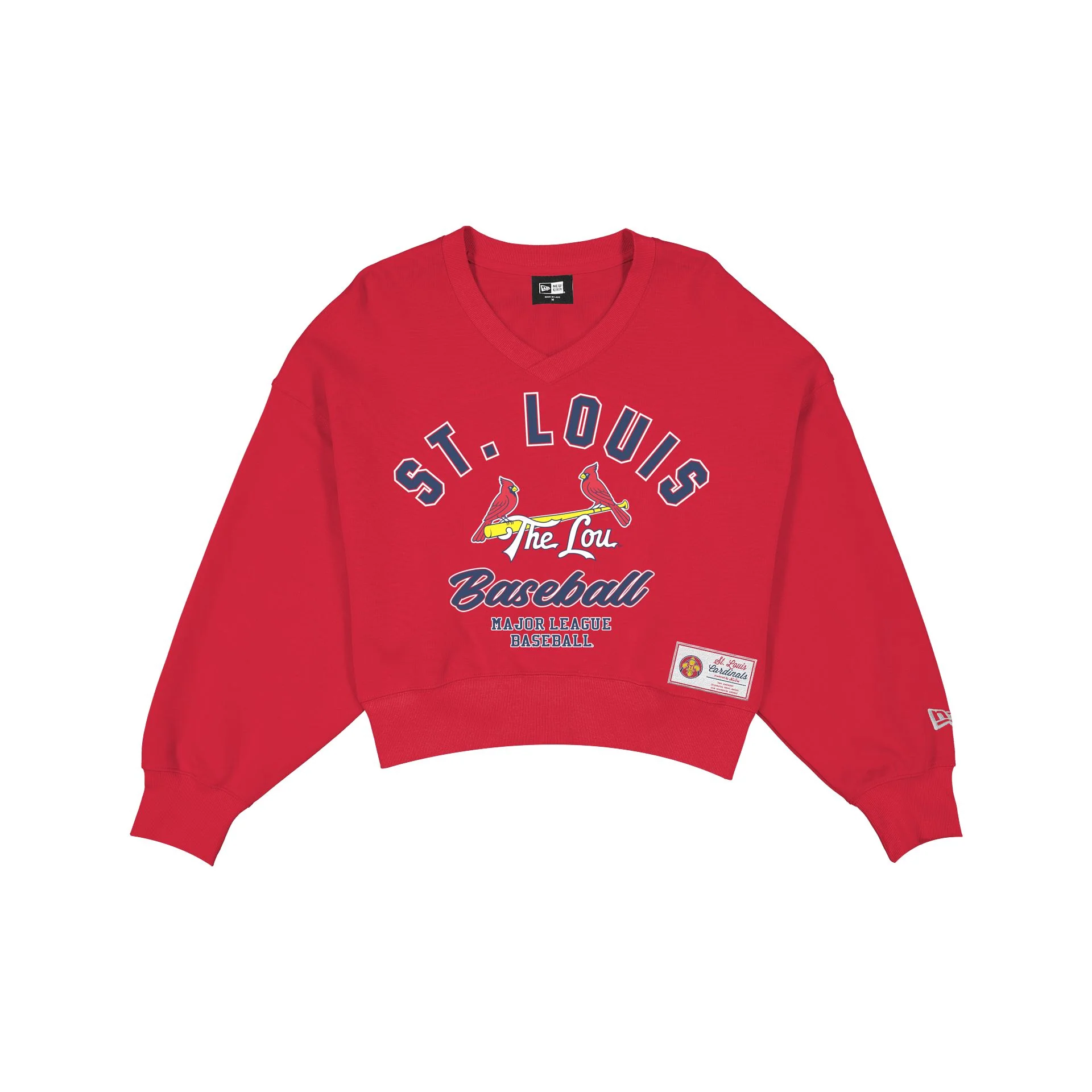 St. Louis Cardinals 2026 City Connect Women's Cropped Crewneck