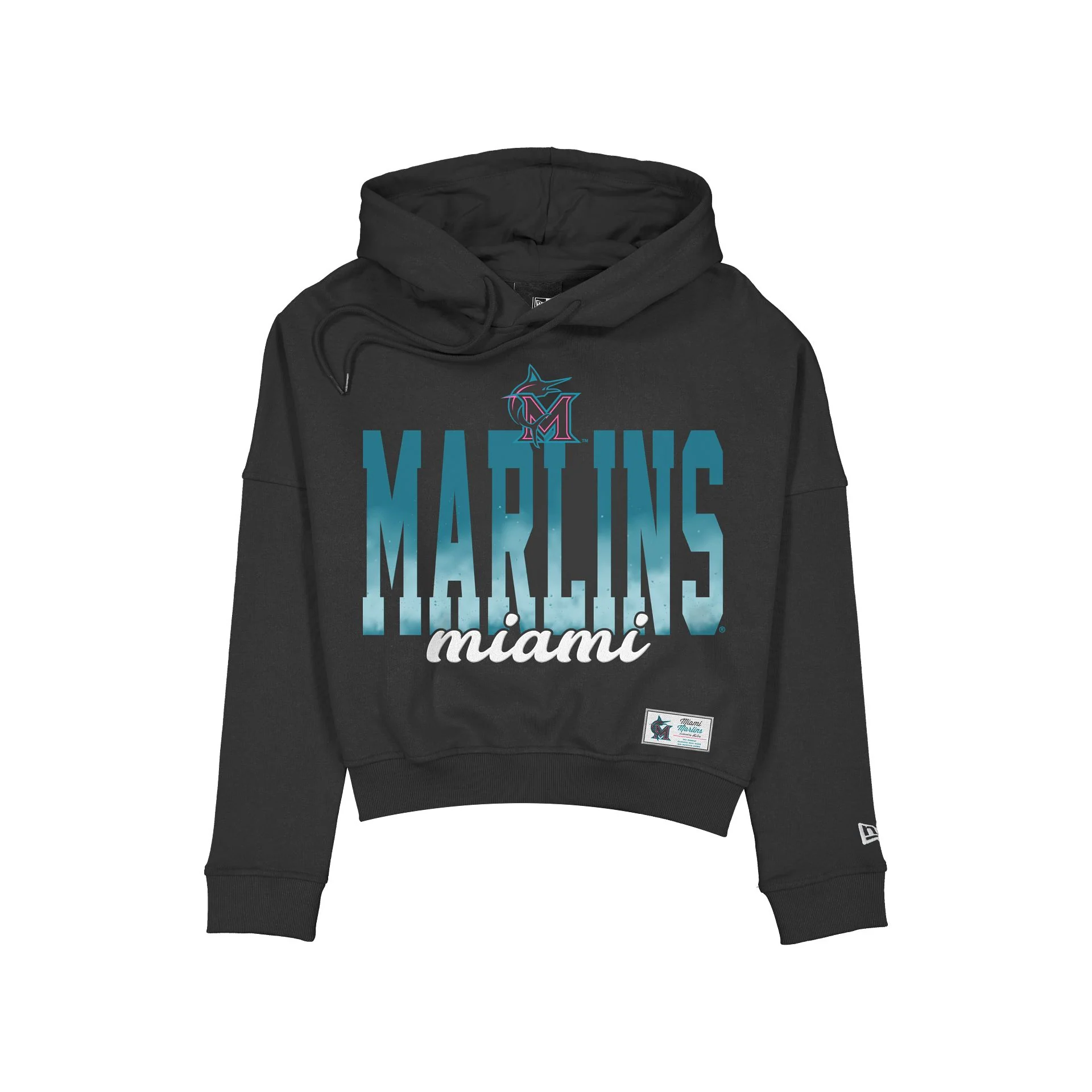 Miami Marlins 2026 City Connect Women's Cropped Hoodie