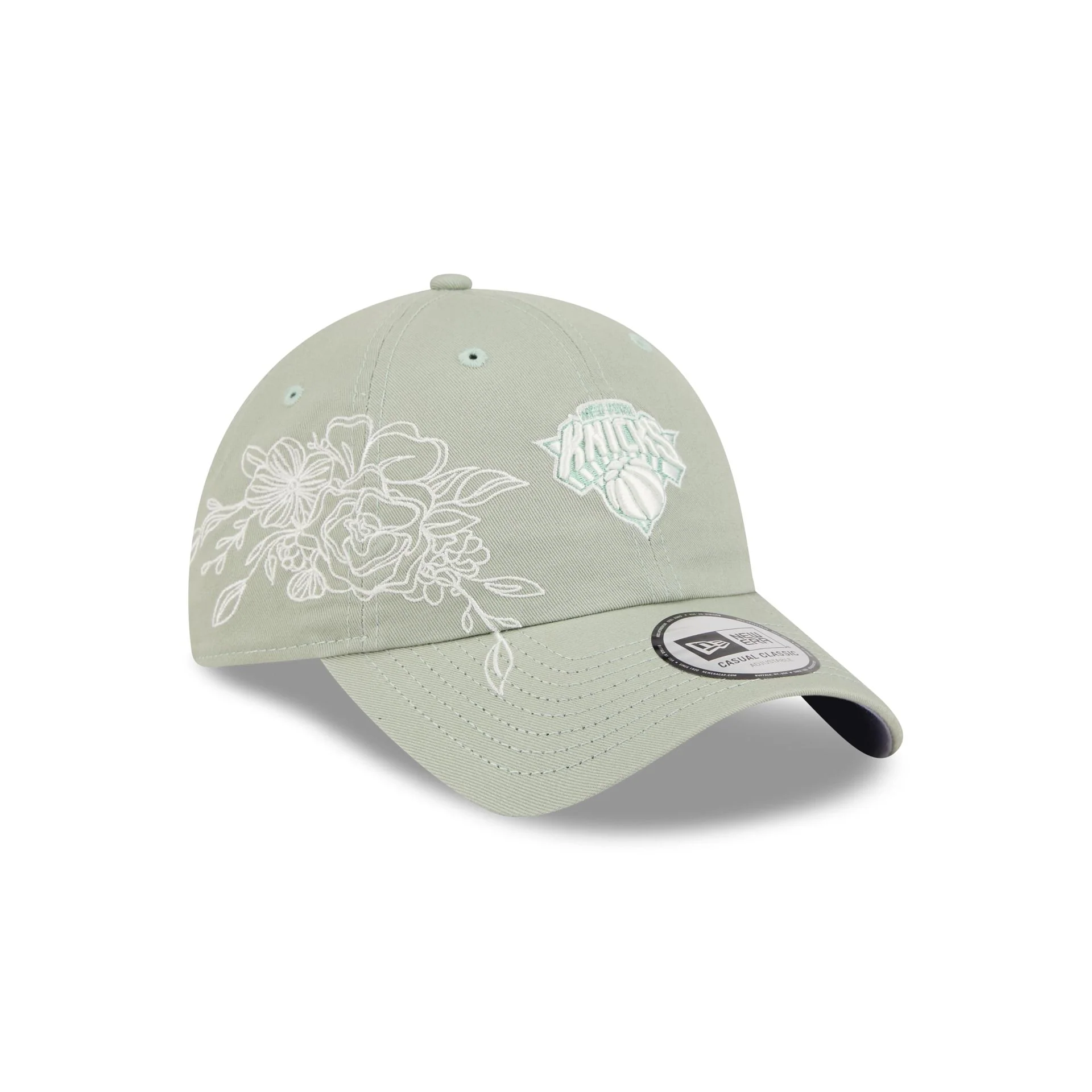 New York Knicks Stitched Flowers Casual Classic Adjustable Hat