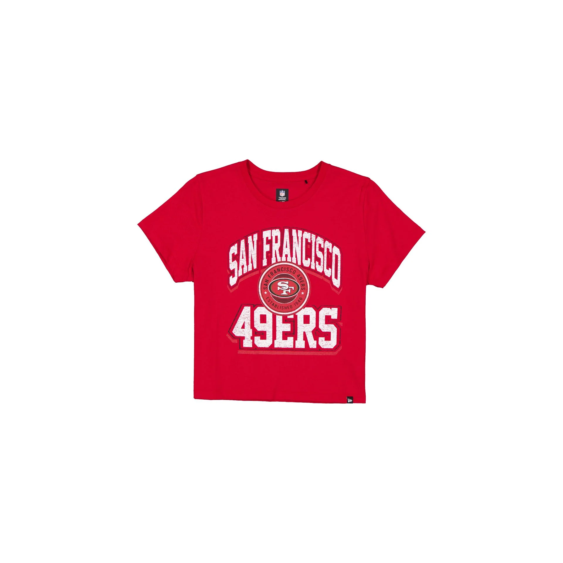 San Francisco 49ers 2026 Training Women's Cropped T-Shirt