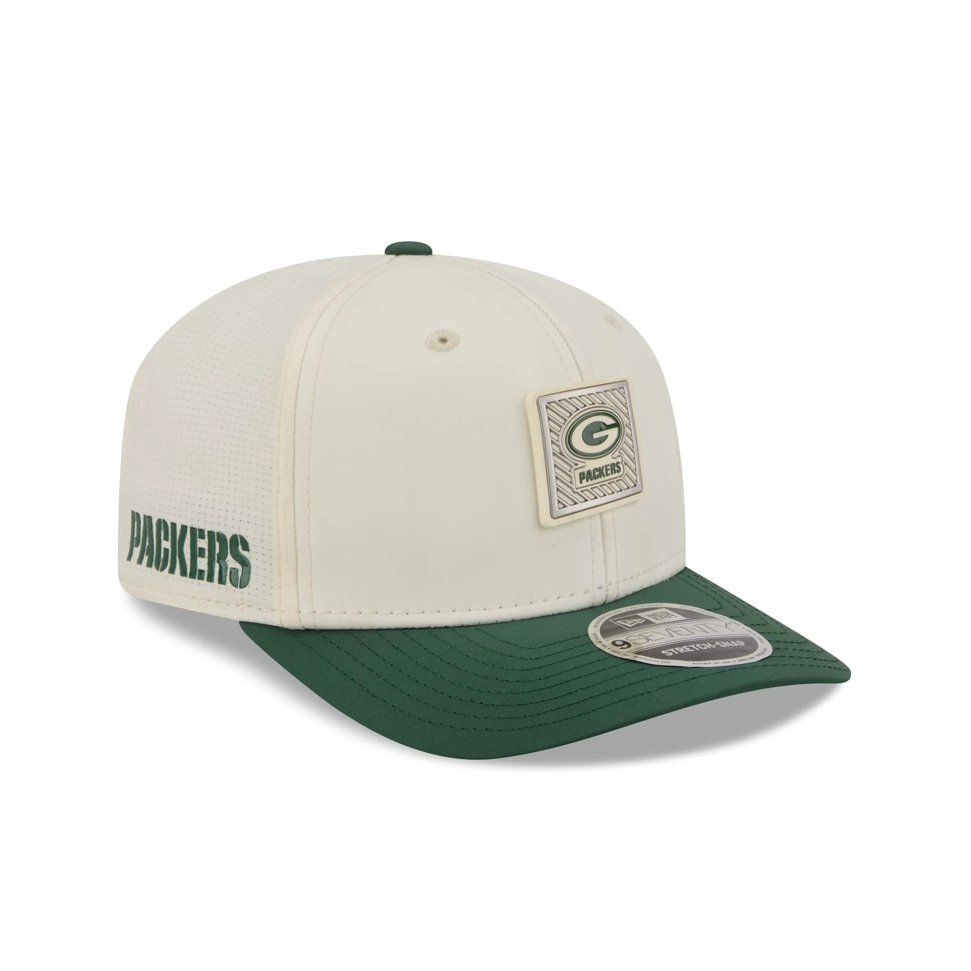 Green Bay Packers 2026 Training 9SEVENTY Stretch-Snap Hat