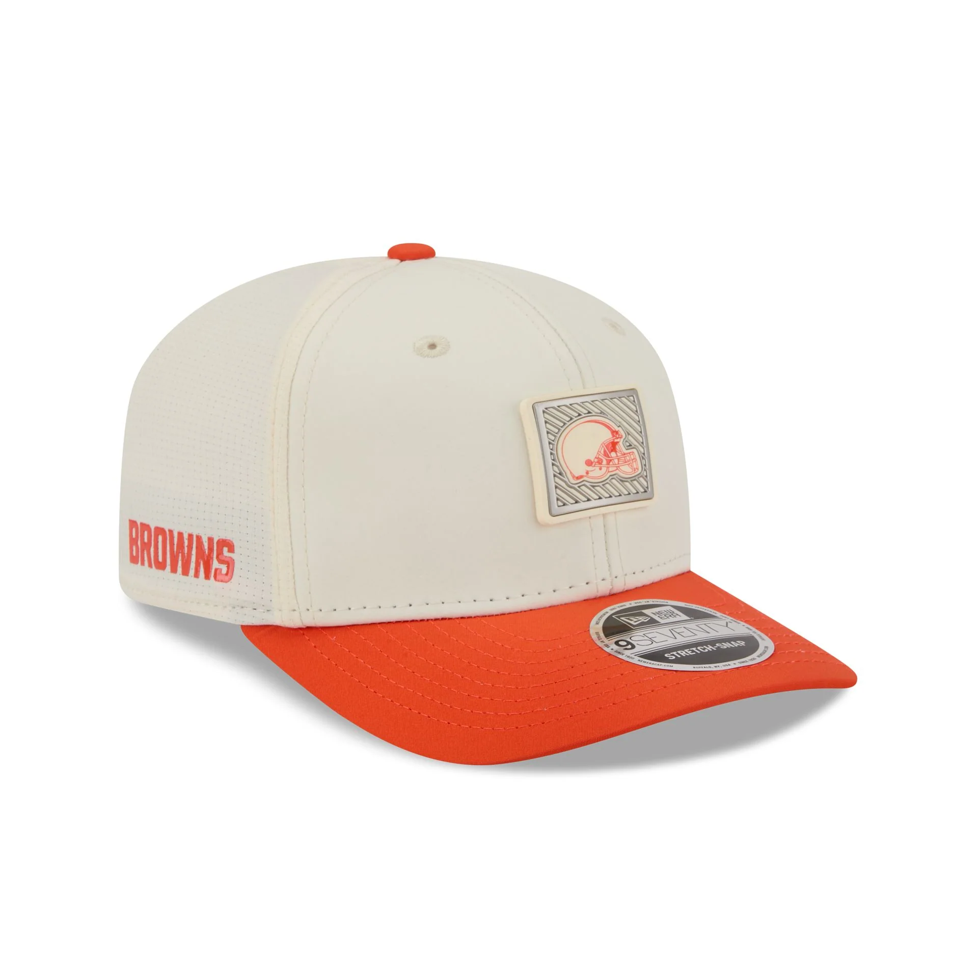 Cleveland Browns 2026 Training 9SEVENTY Stretch-Snap Hat