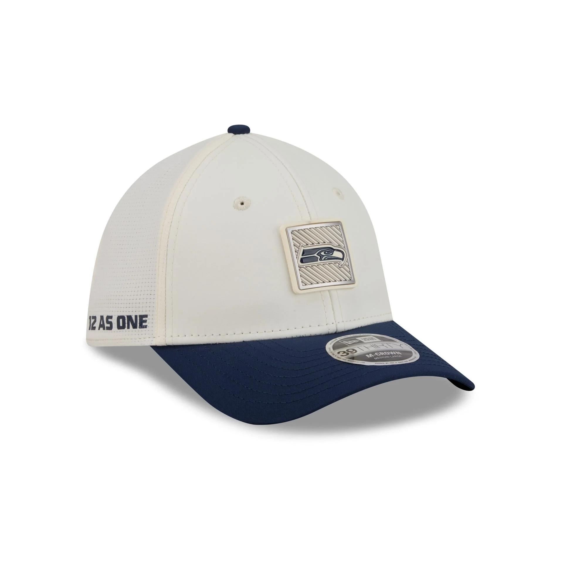 Seattle Seahawks 2026 Training 39THIRTY M-Crown Stretch-Fit Hat
