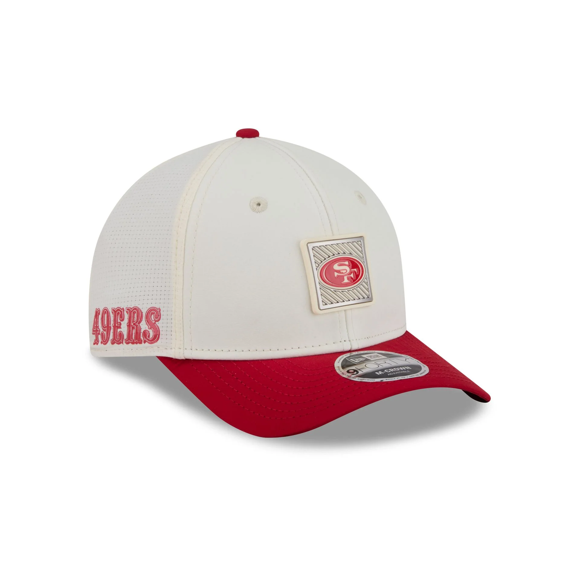 San Francisco 49ers 2026 Training 9FORTY M-Crown Snapback Hat