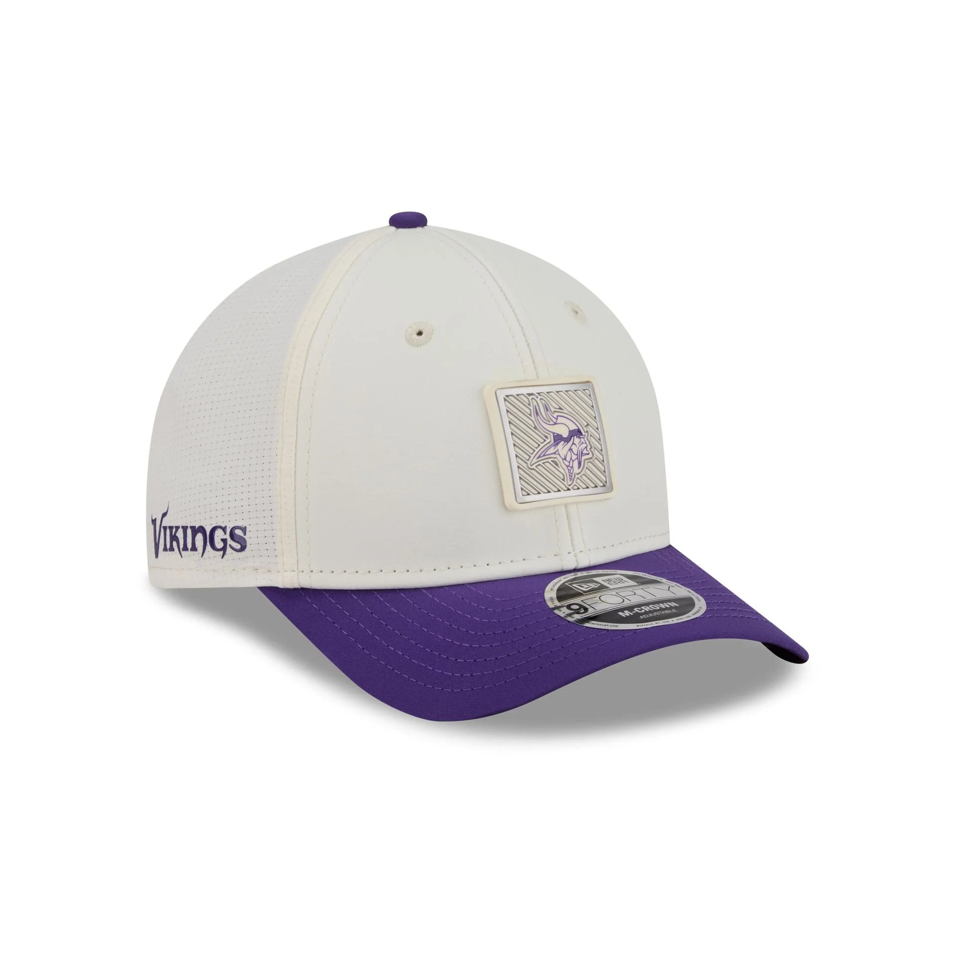 Minnesota Vikings 2026 Training 9FORTY M-Crown Snapback Hat