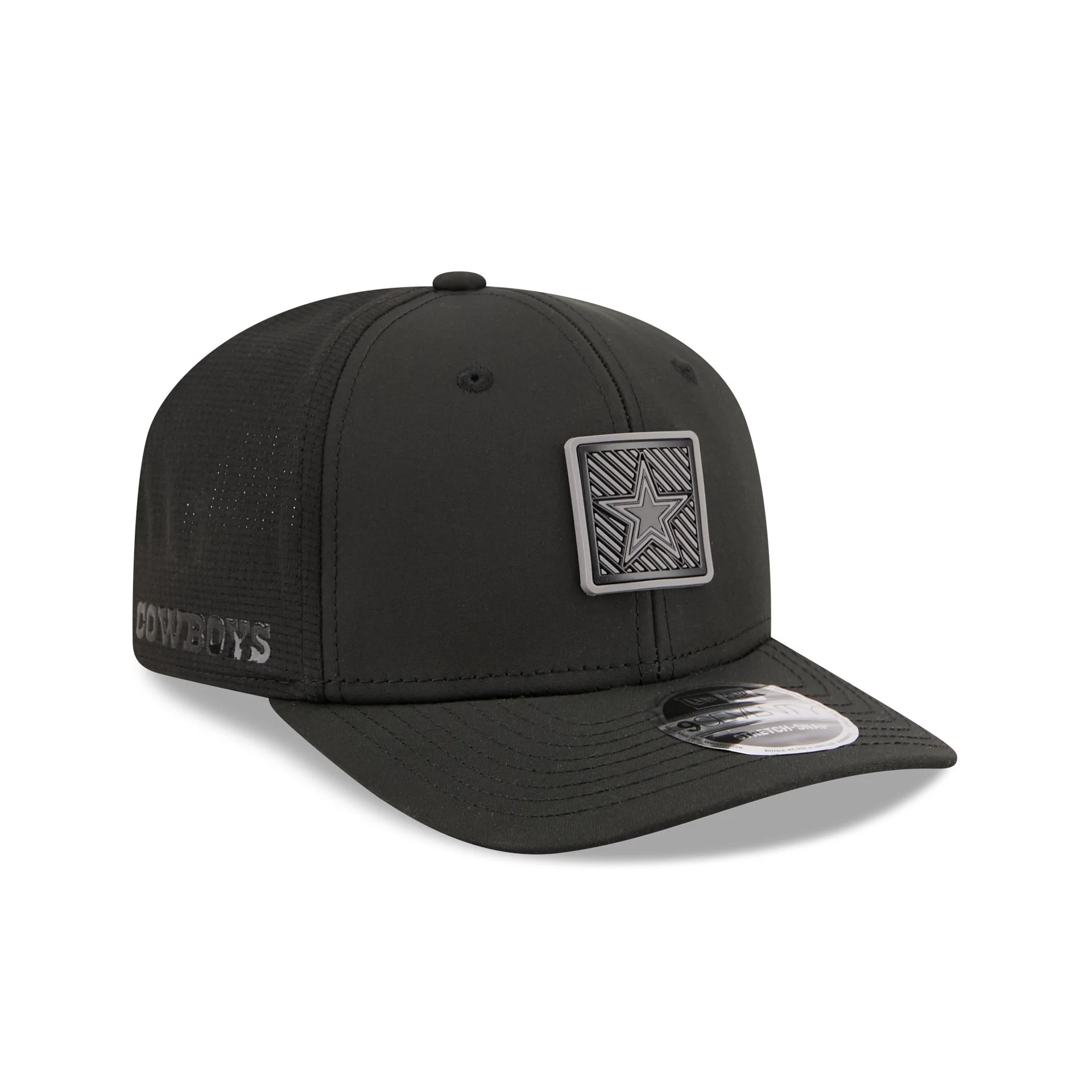 Dallas Cowboys 2026 Training Black 9SEVENTY Stretch-Snap Hat