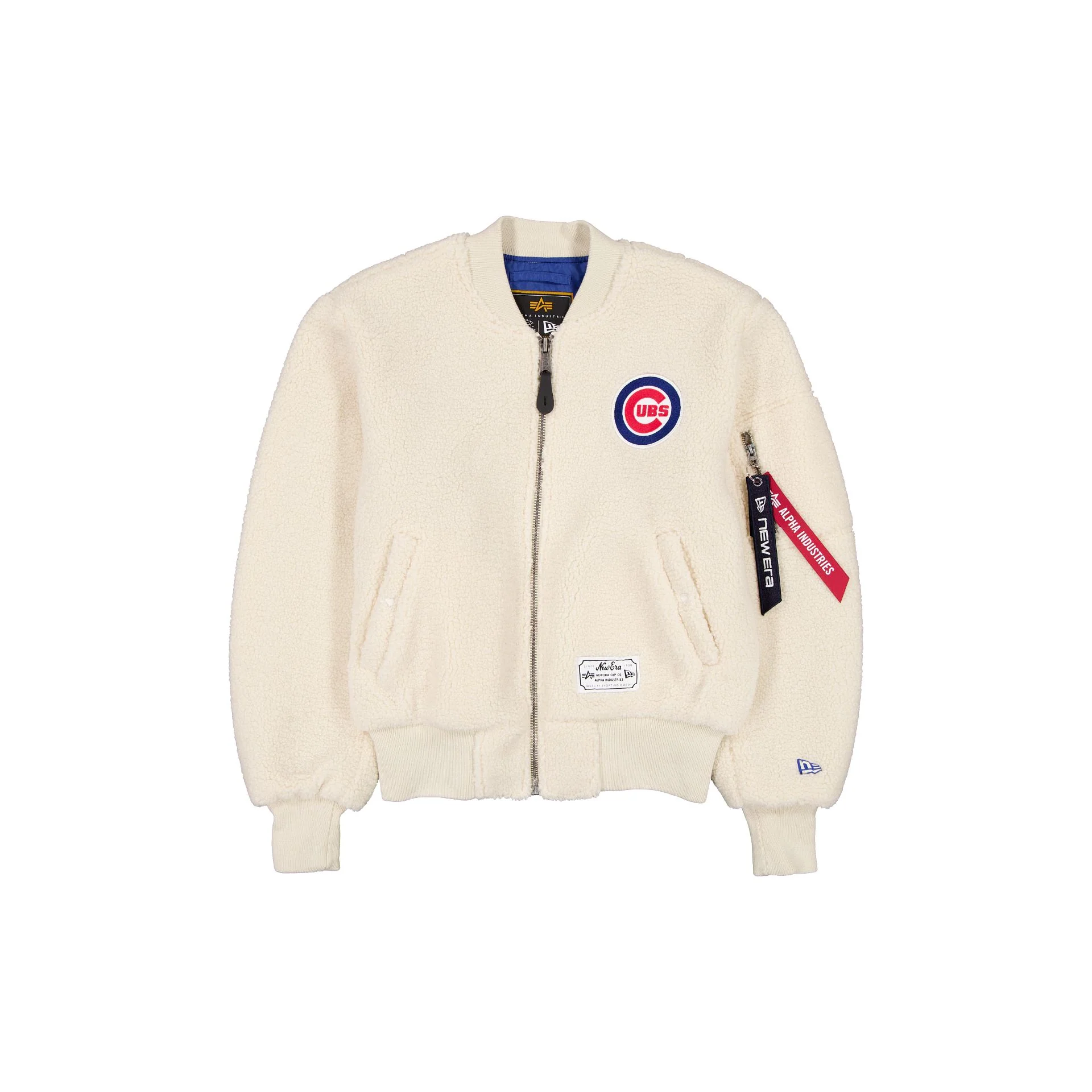 Alpha Industries x Chicago Cubs Women's Sherpa MA-1 Flight Jacket