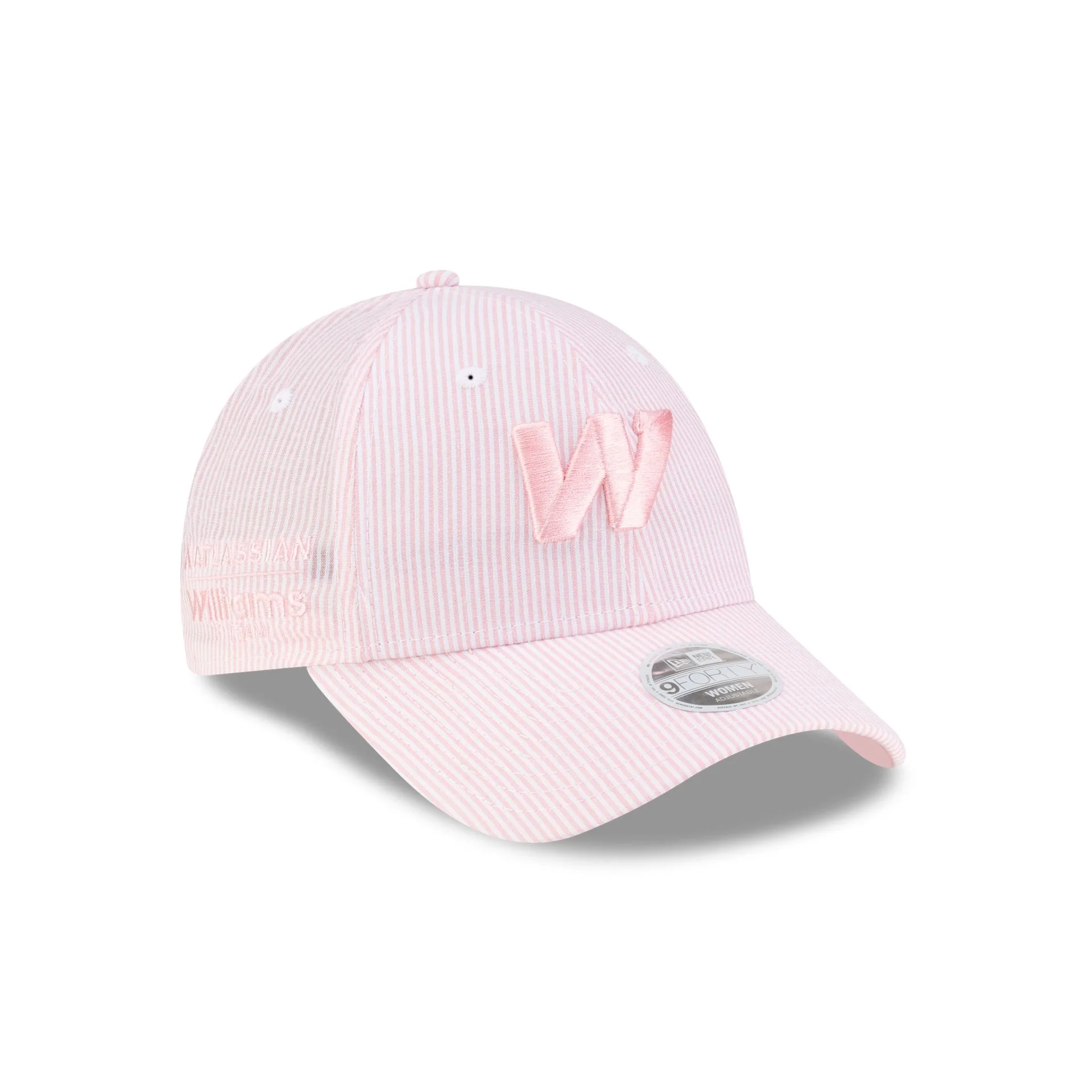 Atlassian Williams F1 Team Women's Pink Seersucker 9FORTY Trucker Hat