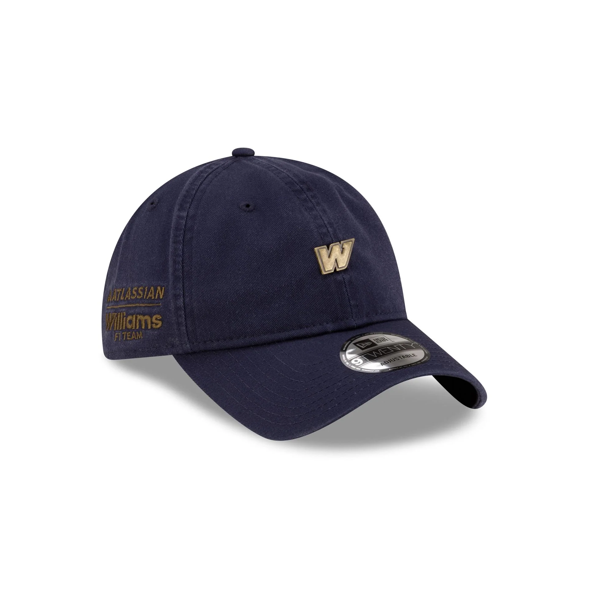 Atlassian Williams F1 Team Washed Navy 9TWENTY Adjustable Hat
