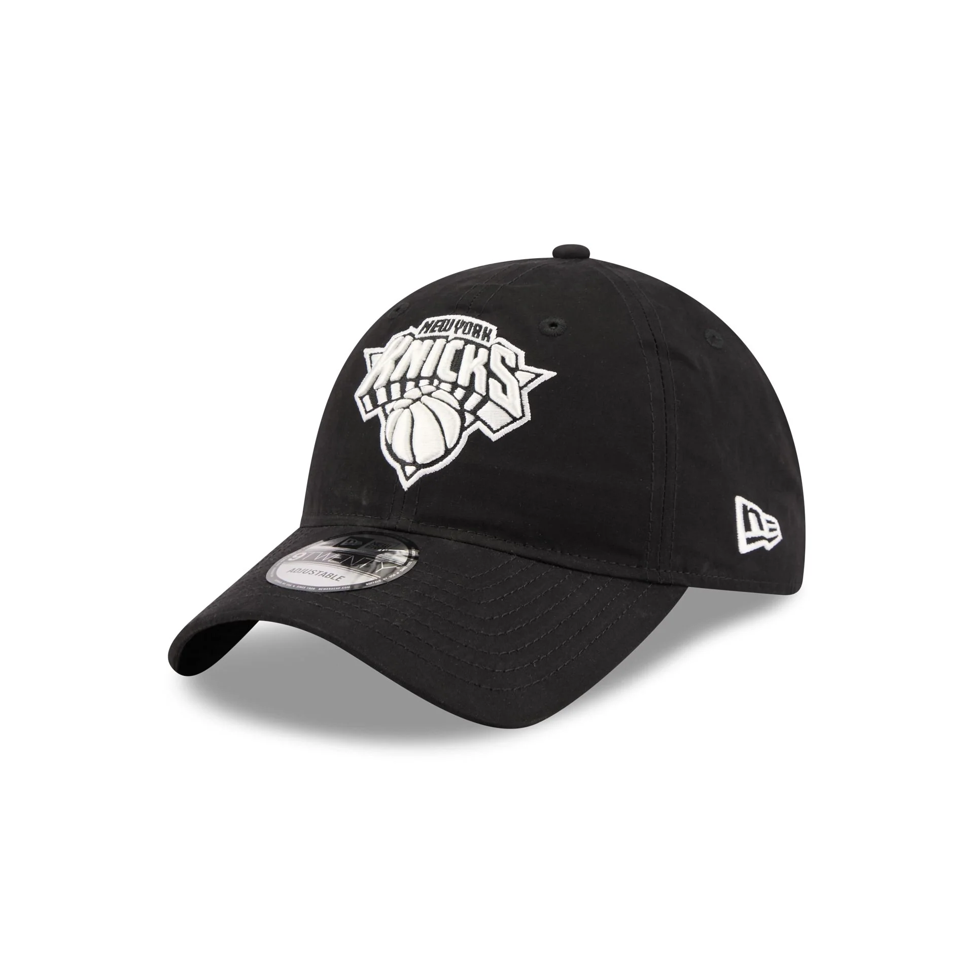 New York Knicks Nylon Black 9TWENTY Adjustable Hat
