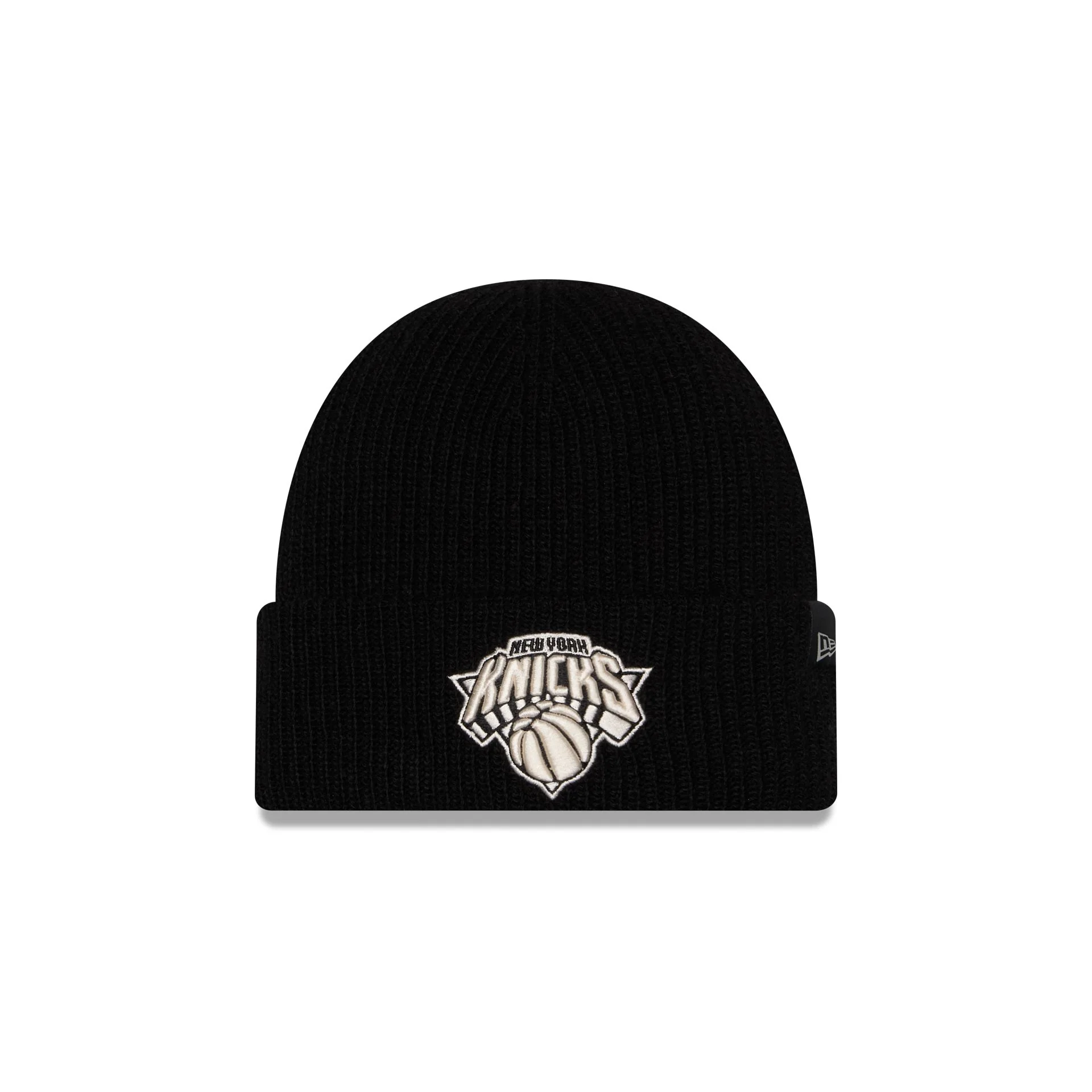 New York Knicks Woolen Black Short Cuff Knit Beanie Hat