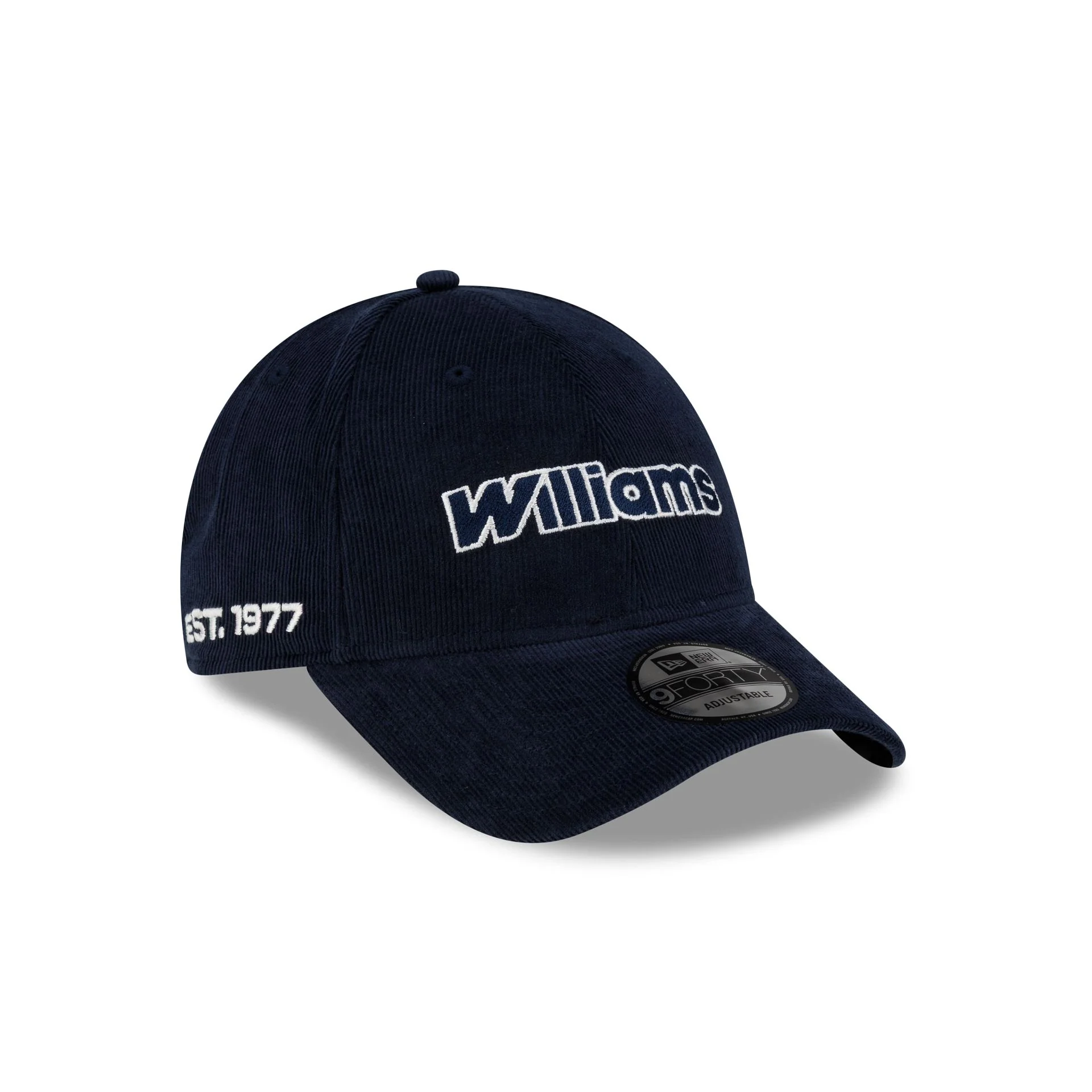 Atlassian Williams F1 Team Navy Corduroy 9FORTY Adjustable Hat