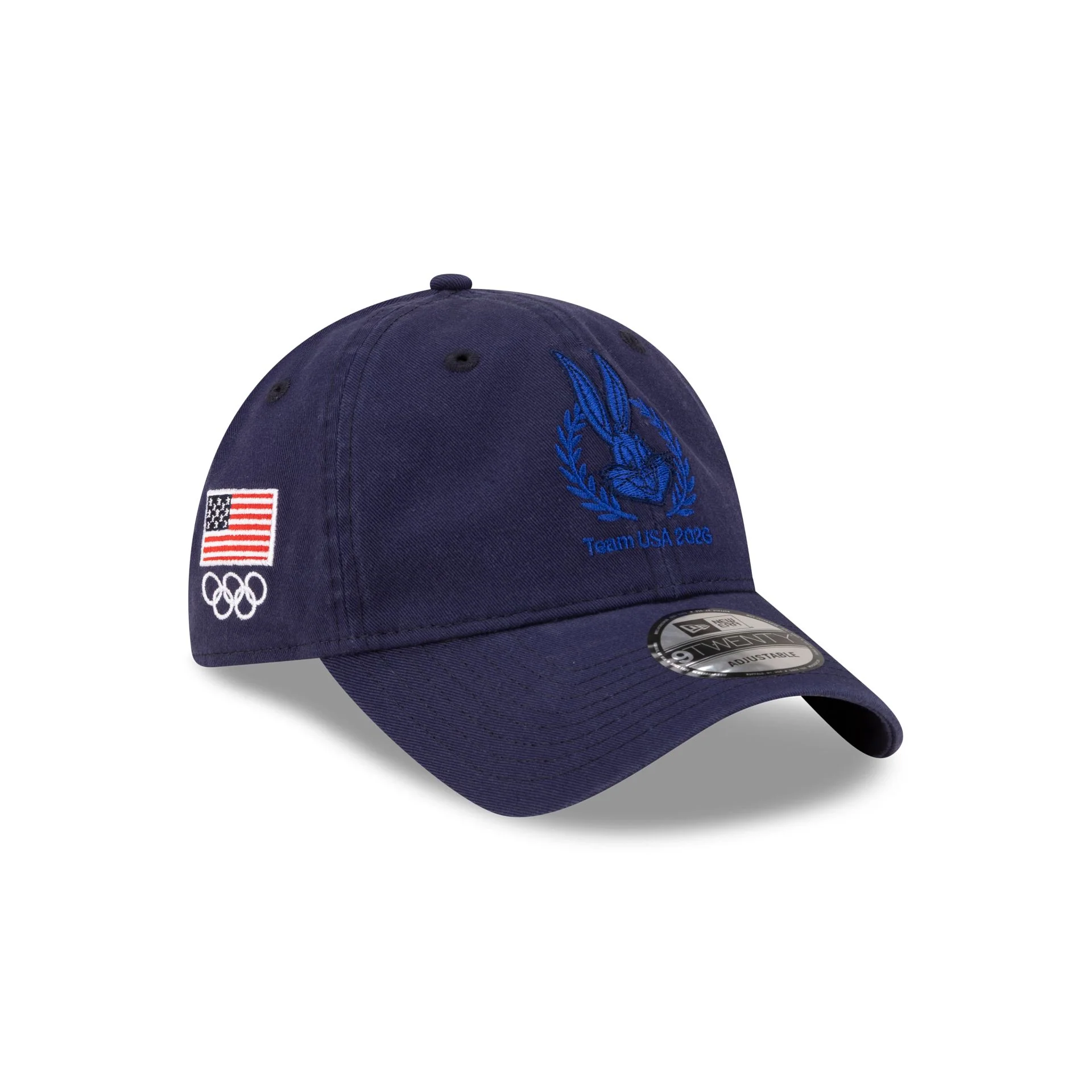 Team USA Winter Olympics Looney Tunes Navy 9TWENTY Adjustable Hat