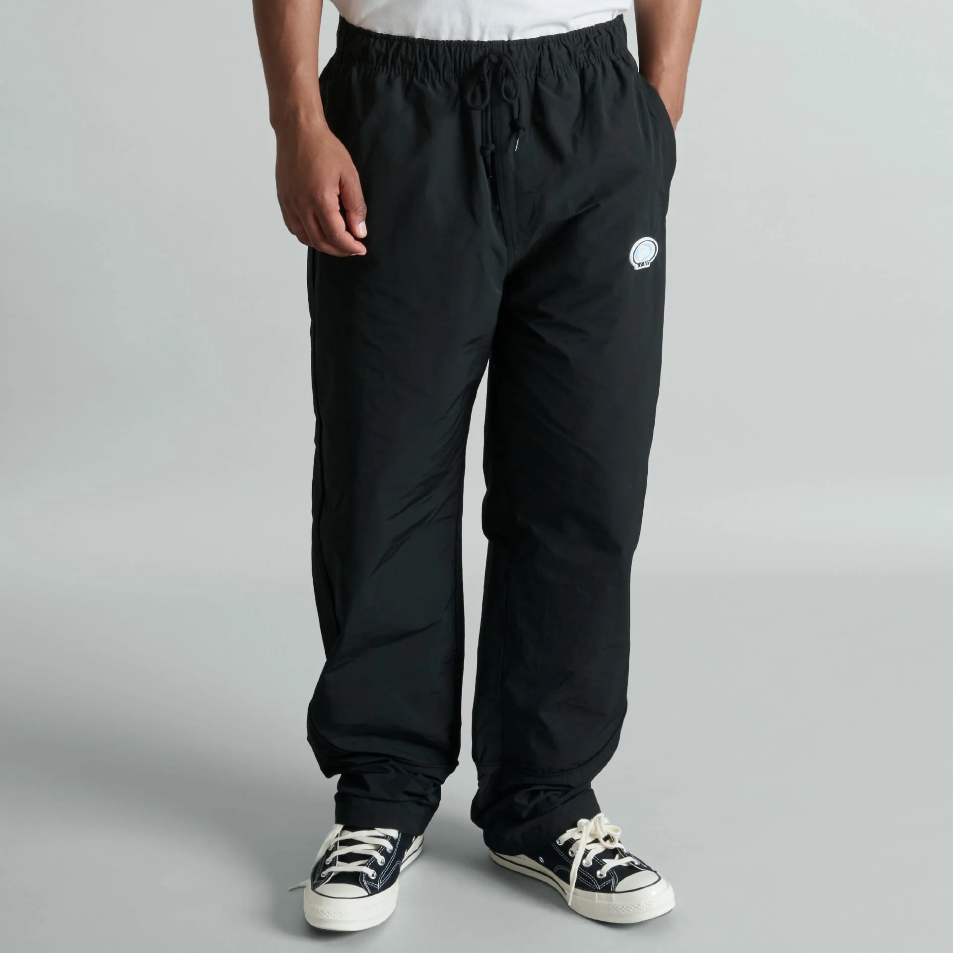 Larkin Black Track Pants