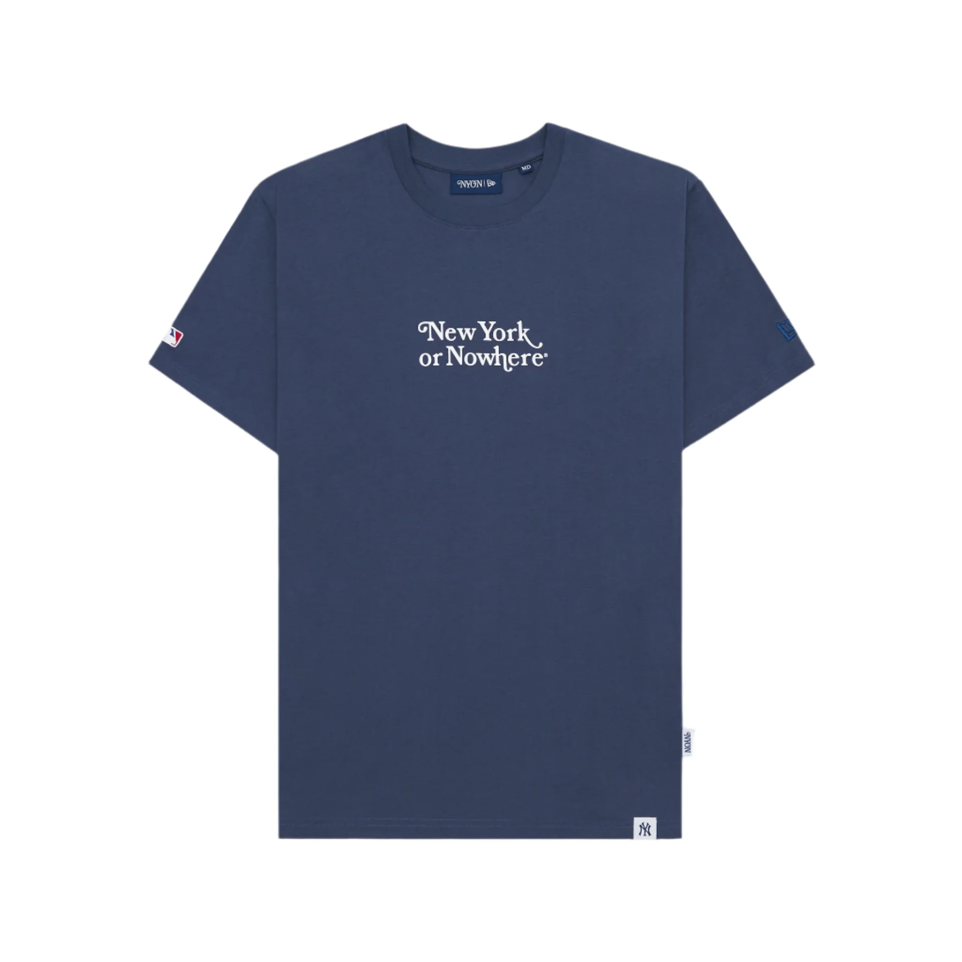 New York or Nowhere x New York Yankees Navy Motto Short-Sleeve T-Shirt